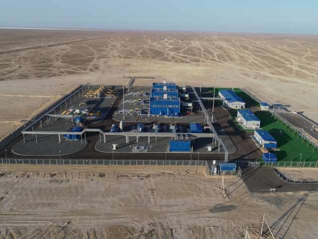 Газопровод «БЕЙНЕУ-БОЗОЙ-ШЫМКЕНТ» вышел на пиковую мощность