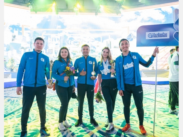 КАЗРОСГАЗ ВПЕРВЫЕ УЧАСТВУЕТ В СПАРТАКИАДЕ СРЕДИ ГРУППЫ КОМПАНИЙ QAZAQGAZ